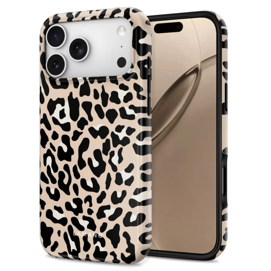 Etui Tech-Protect Lamano MagSafe na iPhone 18 Pro / 17 Pro - beżowo-czarne
