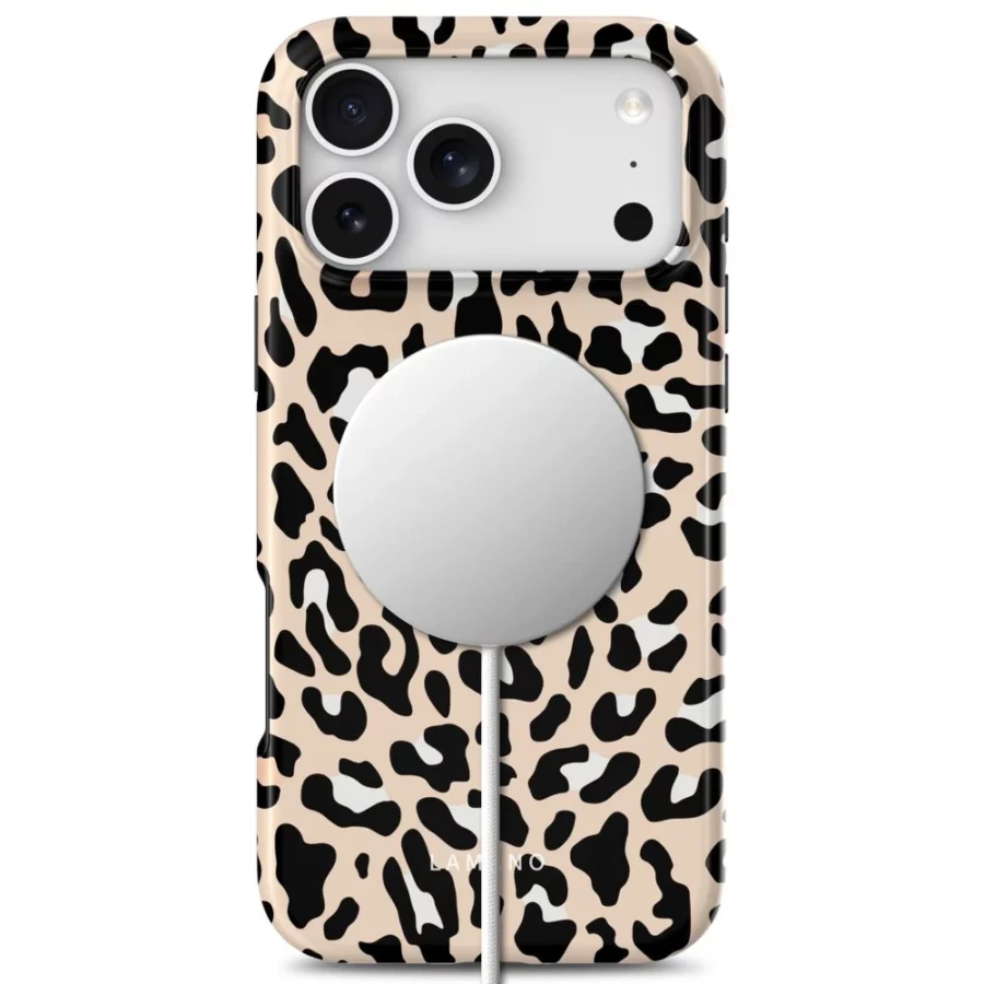 Etui Tech-Protect Lamano MagSafe na iPhone 18 Pro / 17 Pro - beżowo-czarne
