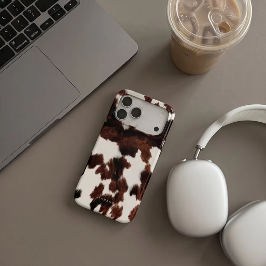 Etui Tech-Protect Lamano MagSafe na iPhone 18 Pro Max / 17 Pro - brązowo-białe