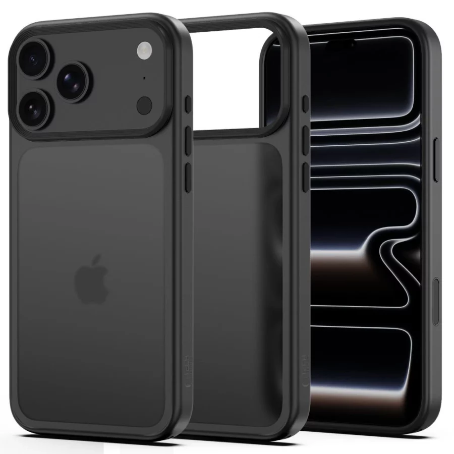 Etui Tech-Protect Magmat CC na iPhone 18 Pro / 17 Pro - czarne matowe