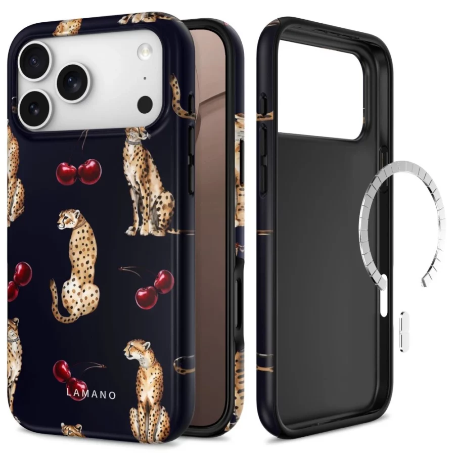 Etui Tech-Protect Lamano MagSafe na iPhone 18 Pro Max / 17 Pro Max - czarno-brązowe