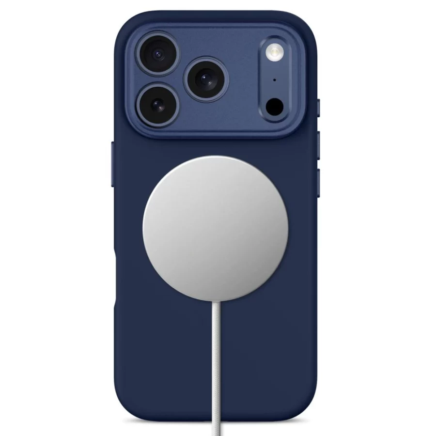Etui Tech-Protect Uniq MagSafe CC na iPhone 18 Pro Max / 17 Pro Max - granatowe