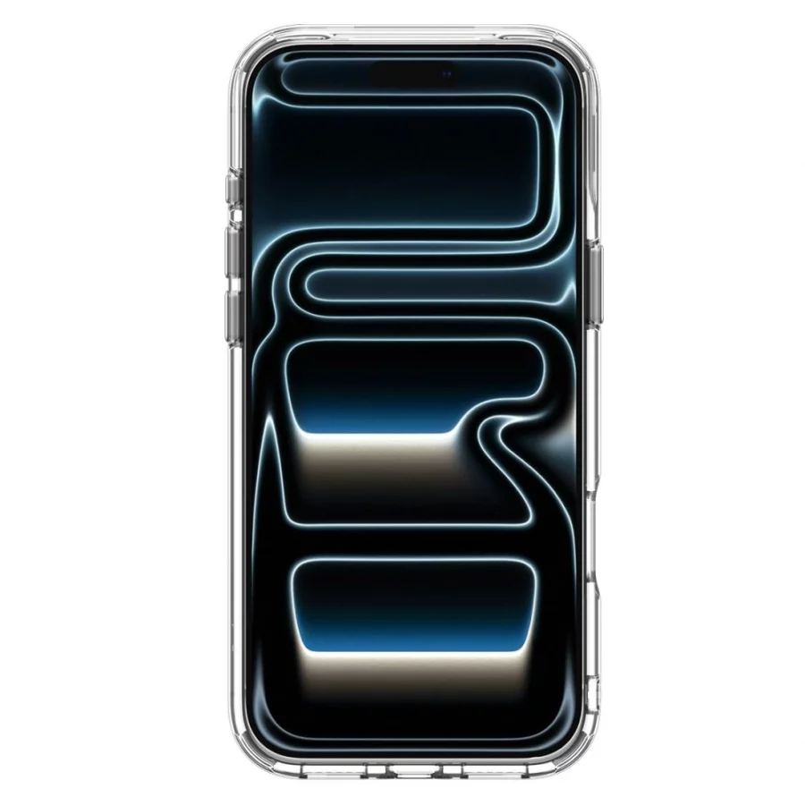 Etui Spigen Ultra Hybrid Optik S MagSafe na iPhone 18 Pro Max / 17 Pro Max - przezroczysto-srebrny