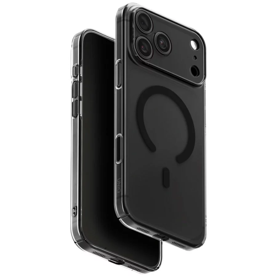 Etui UNIQ Airsuit Magclick Charging na iPhone 18 Pro Max / 17 Pro Max - czarne