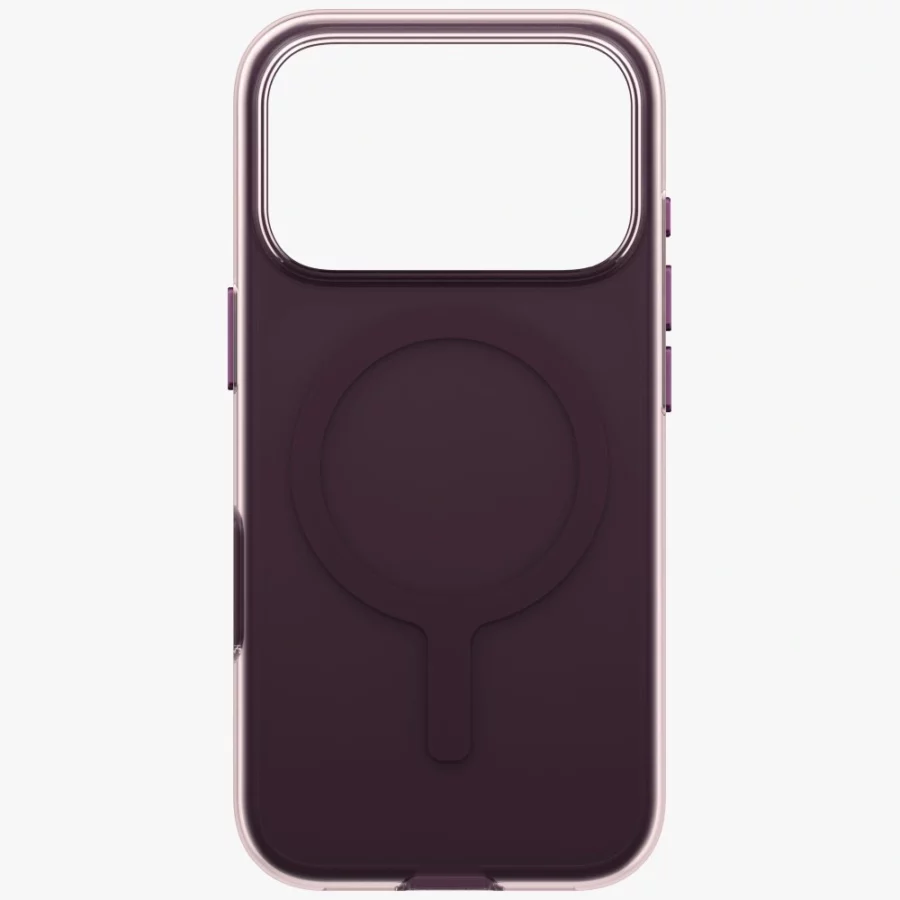 Etui UNIQ Clario Magclick Charging eco na iPhone 18 Pro / 17 Pro - fioletowe