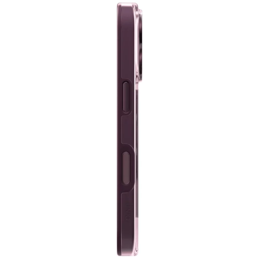 Etui UNIQ Clario Magclick Charging eco na iPhone 18 Pro / 17 Pro - fioletowe