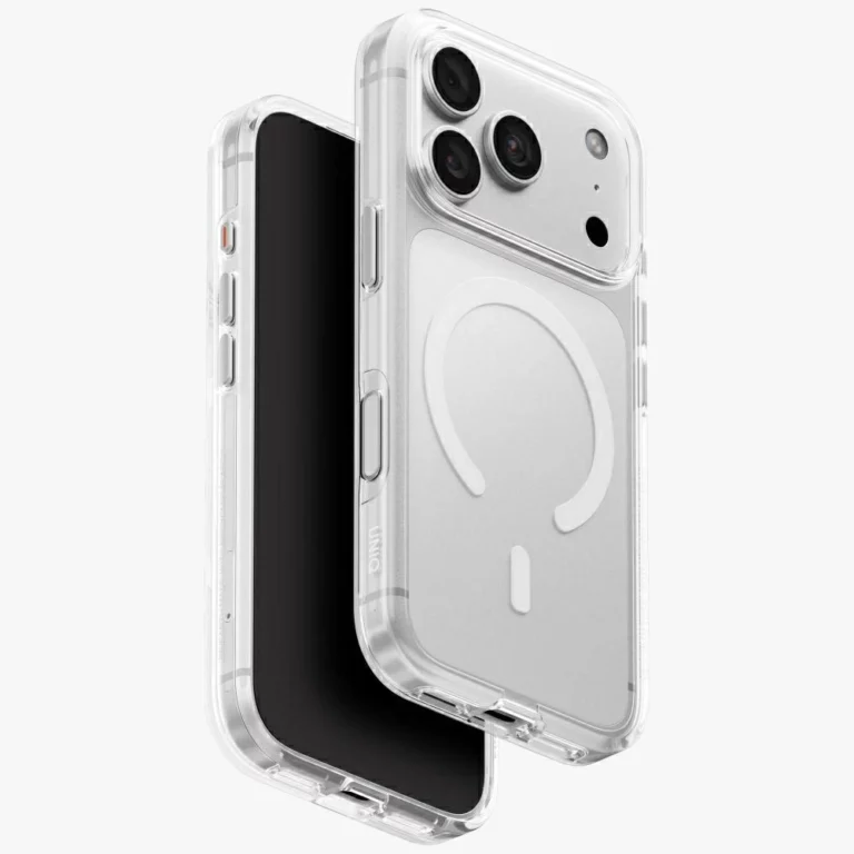 Etui UNIQ Clario Magclick Charging na iPhone 18 Pro / 17 Pro - przezroczyste