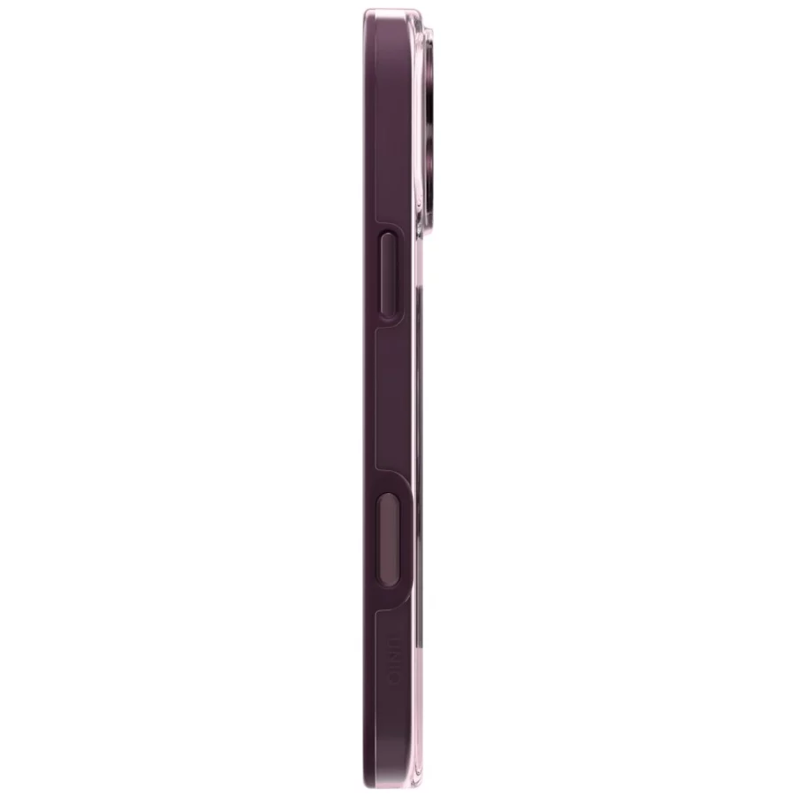 Etui UNIQ Clario Magclick Charging eco na iPhone 18 Pro Max / 17 Pro Max - fioletowe