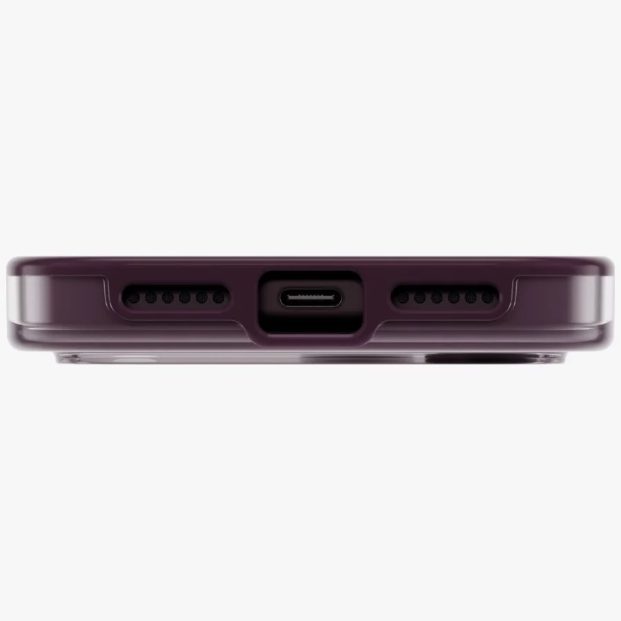 Etui UNIQ Clario Magclick Charging eco na iPhone 18 Pro Max / 17 Pro Max - fioletowe