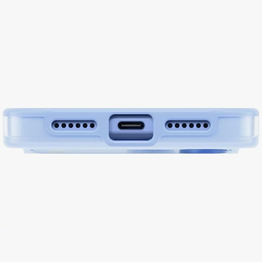 Etui UNIQ Clario Magclick Charging na Iphone 18 Pro Max / 17 Pro Max - niebieskie