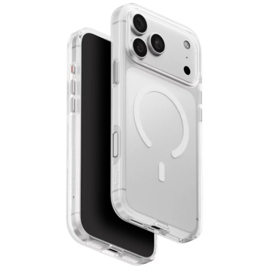 Etui UNIQ Clario Magclick Charging na iPhone 18 Pro Max / 17 Pro Max - przezroczyste