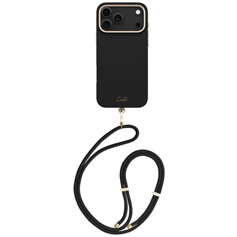 Etui UNIQ Coehl Mirelle Magnetic Charging na iPhone 17 Pro Max - czarne