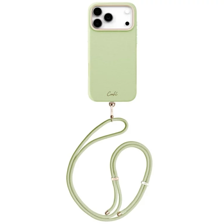 Etui UNIQ Coehl Mirelle Magnetic Charging na iPhone 17 Pro Max - zielone