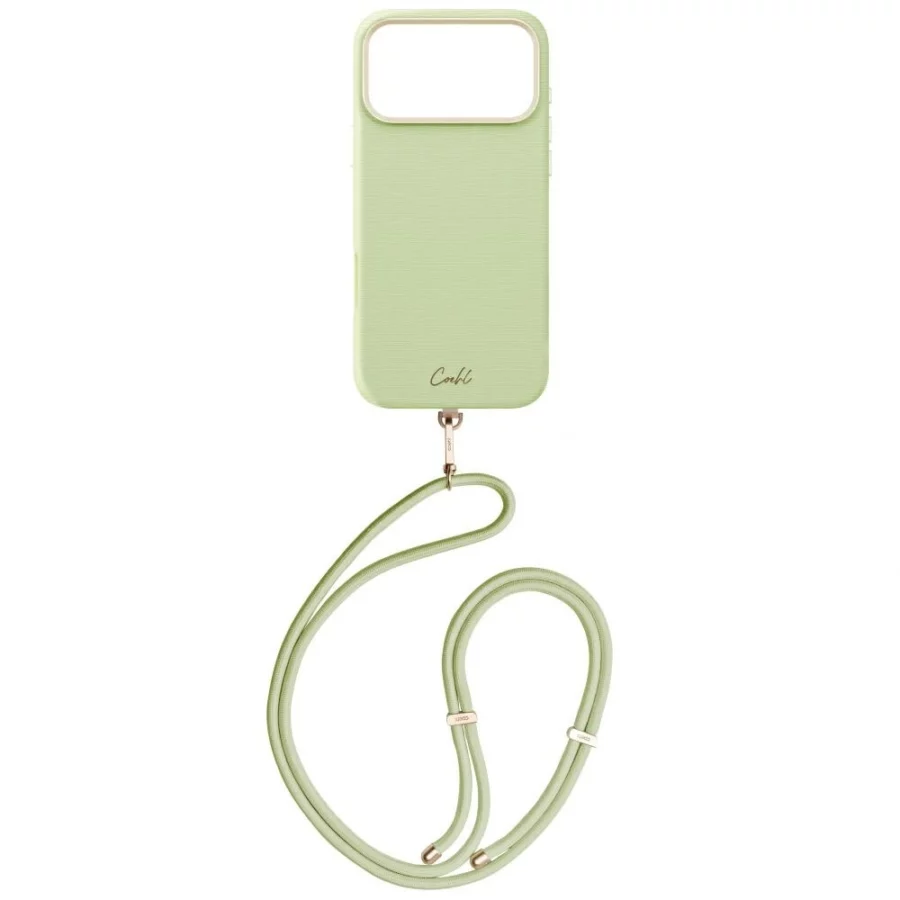 Etui UNIQ Coehl Mirelle Magnetic Charging na iPhone 17 Pro Max - zielone
