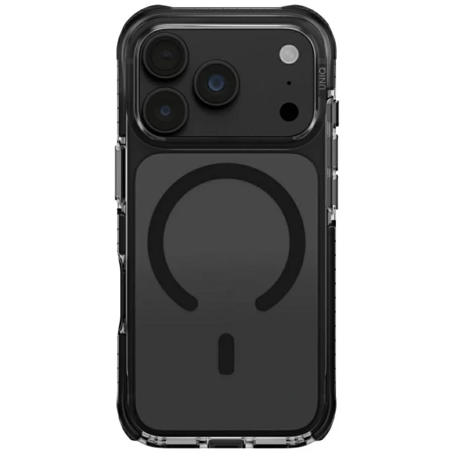 Etui UNIQ Combat Magclick Charging na iPhone 18 Pro / 17 Pro - czarne