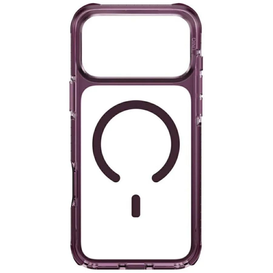 Etui UNIQ Combat Magclick Charging na iPhone 18 Pro Max / 17 Pro Max - burgundowe