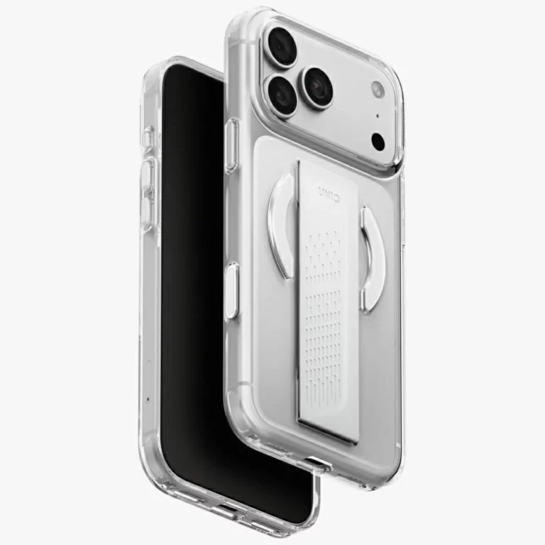 Etui UNIQ Heldro Air Magclick Charging na iPhone 18 Pro Max / 17 Pro Max - przezroczyste