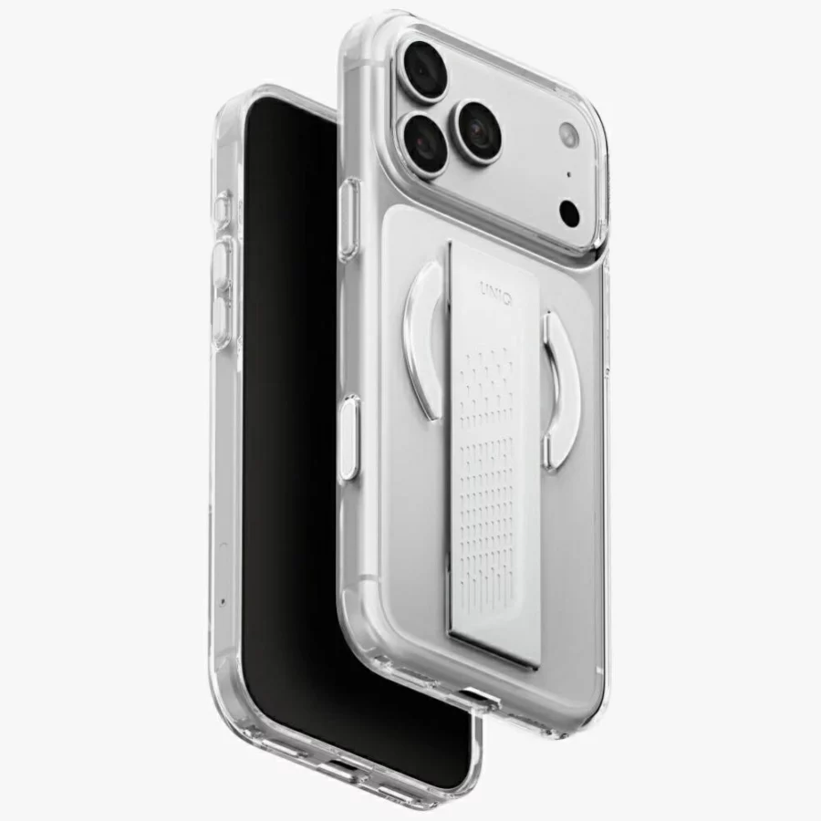 Etui UNIQ Heldro Air Magclick Charging na iPhone 18 Pro Max / 17 Pro Max - przezroczyste