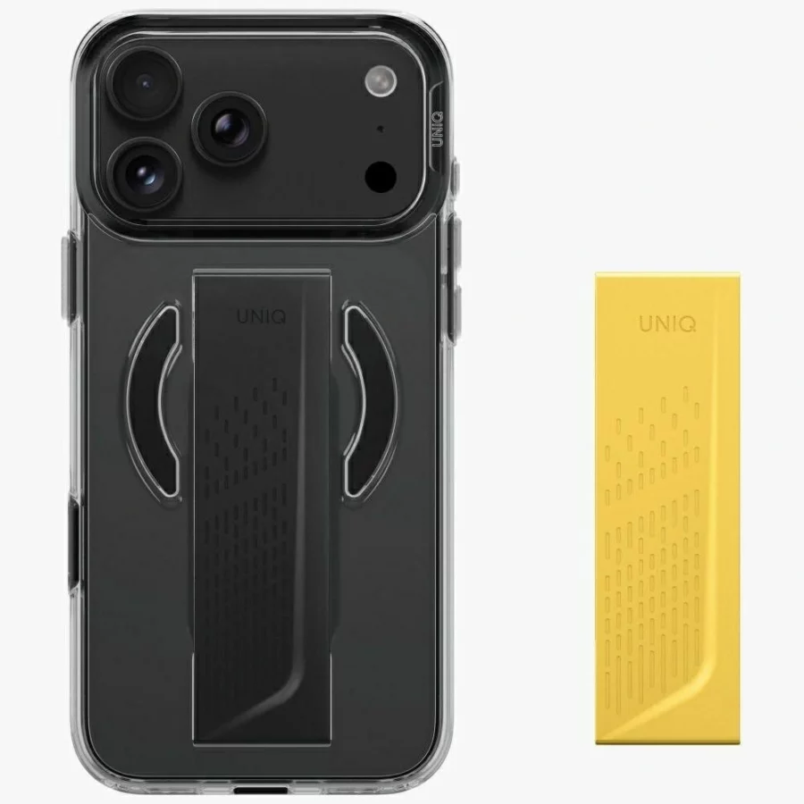 Etui UNIQ Heldro Air Magclick Charging na iPhone 18 Pro Max / 17 Pro Max - czarne