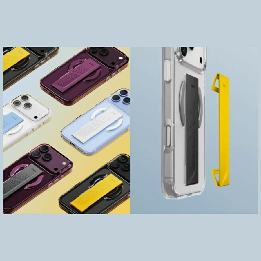 Etui UNIQ Heldro Air Magclick Charging na iPhone 18 Pro Max / 17 Pro Max - czarne