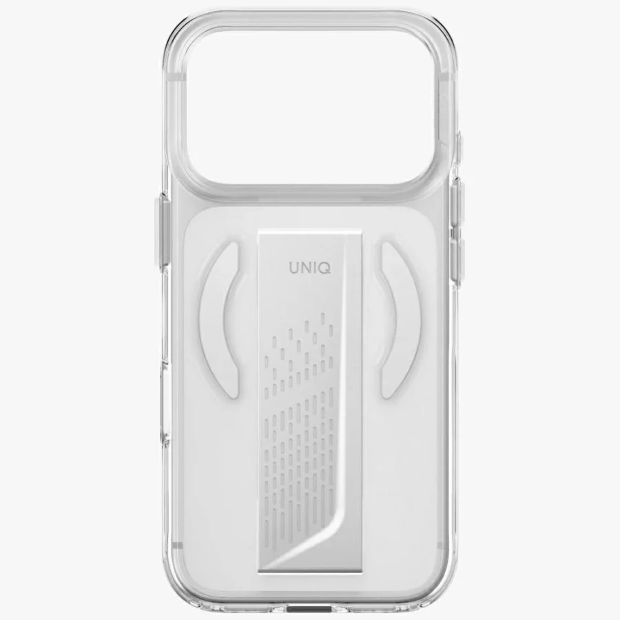 Etui UNIQ Heldro Air Magclick Charging na iPhone 18 Pro / 17 Pro - przezroczyste