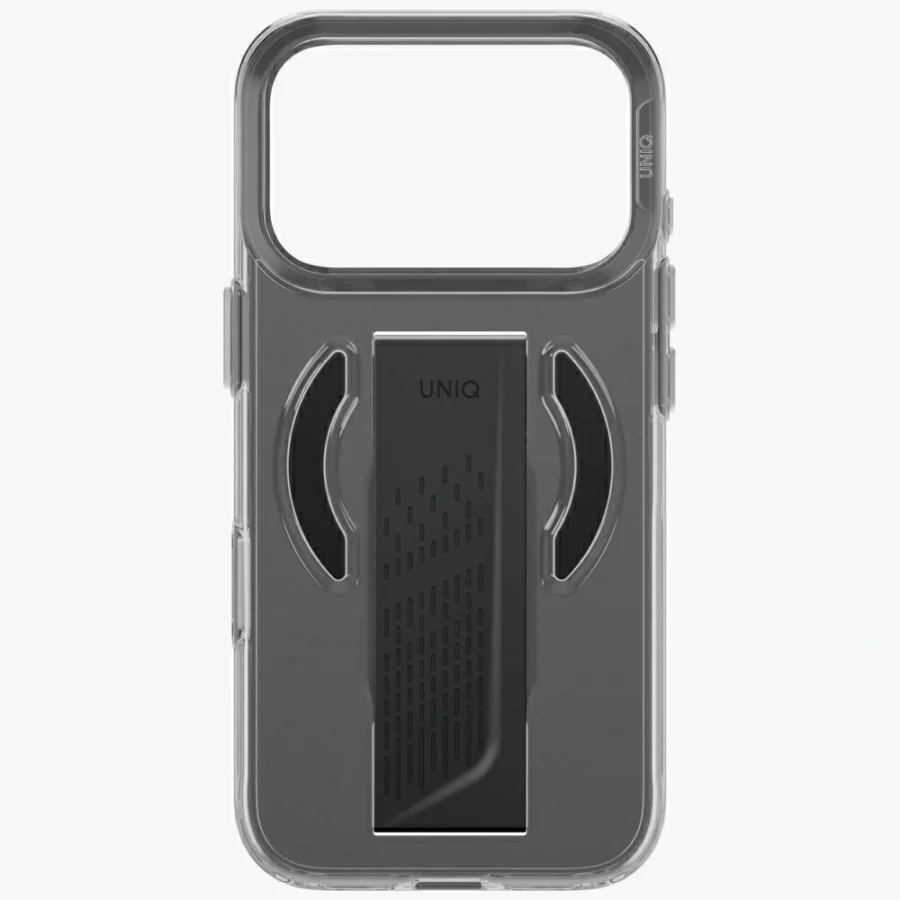 Etui UNIQ Heldro Air Magclick Charging na iPhone 18 Pro / 17 Pro - czarne