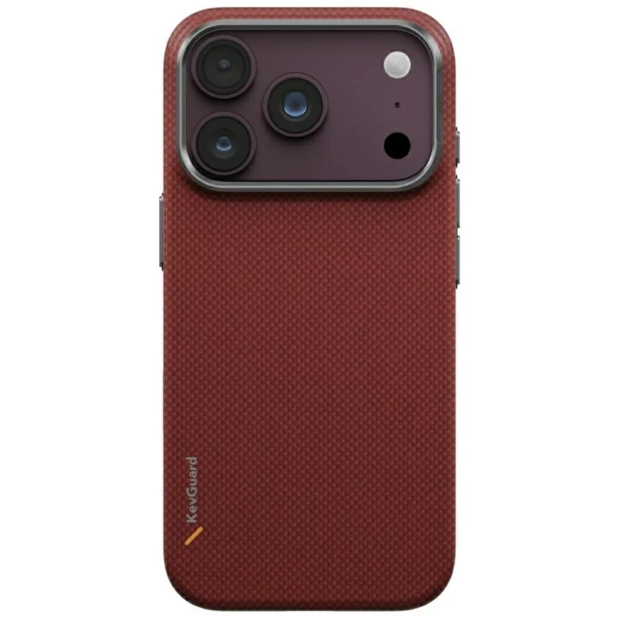 Etui UNIQ Keva EDGE Magclick Charging na iPhone 18 Pro / 17 Pro - czerwone