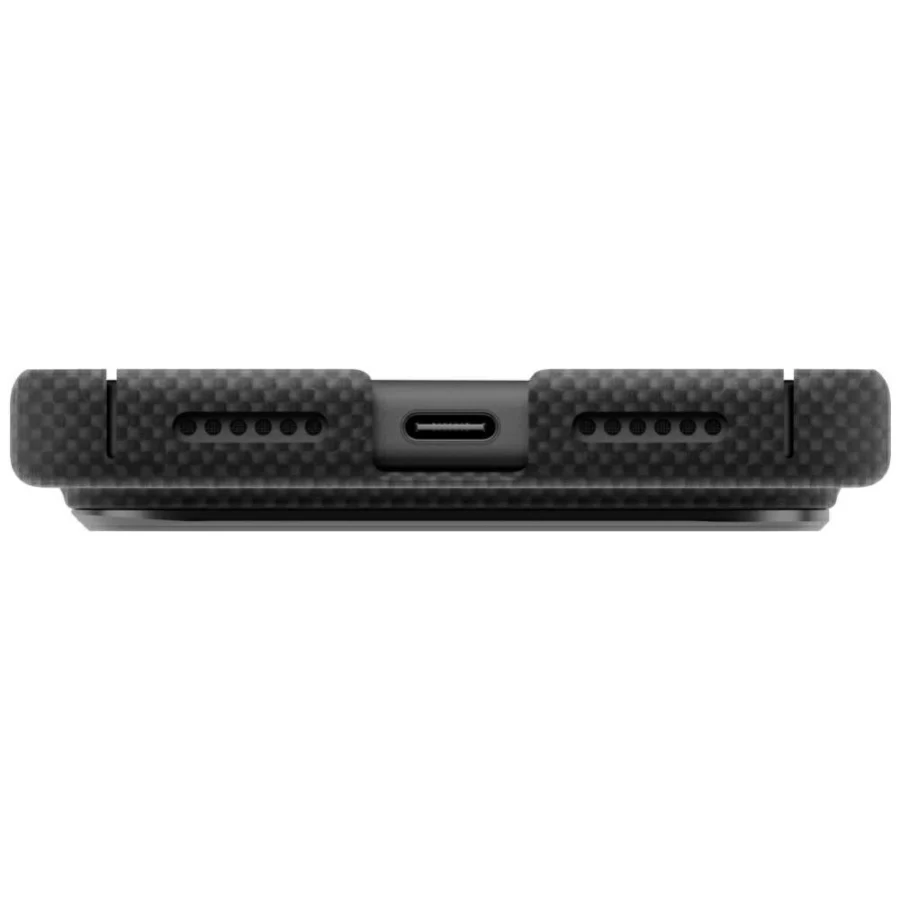 Etui UNIQ Keva EDGE Magclick Charging na iPhone 18 Pro Max / 17 Pro Max - czarne