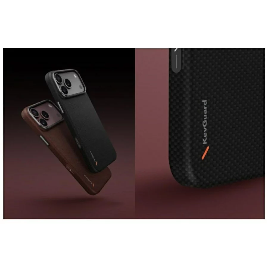 Etui UNIQ Keva EDGE Magclick Charging na iPhone 18 Pro Max / 17 Pro Max - czarne