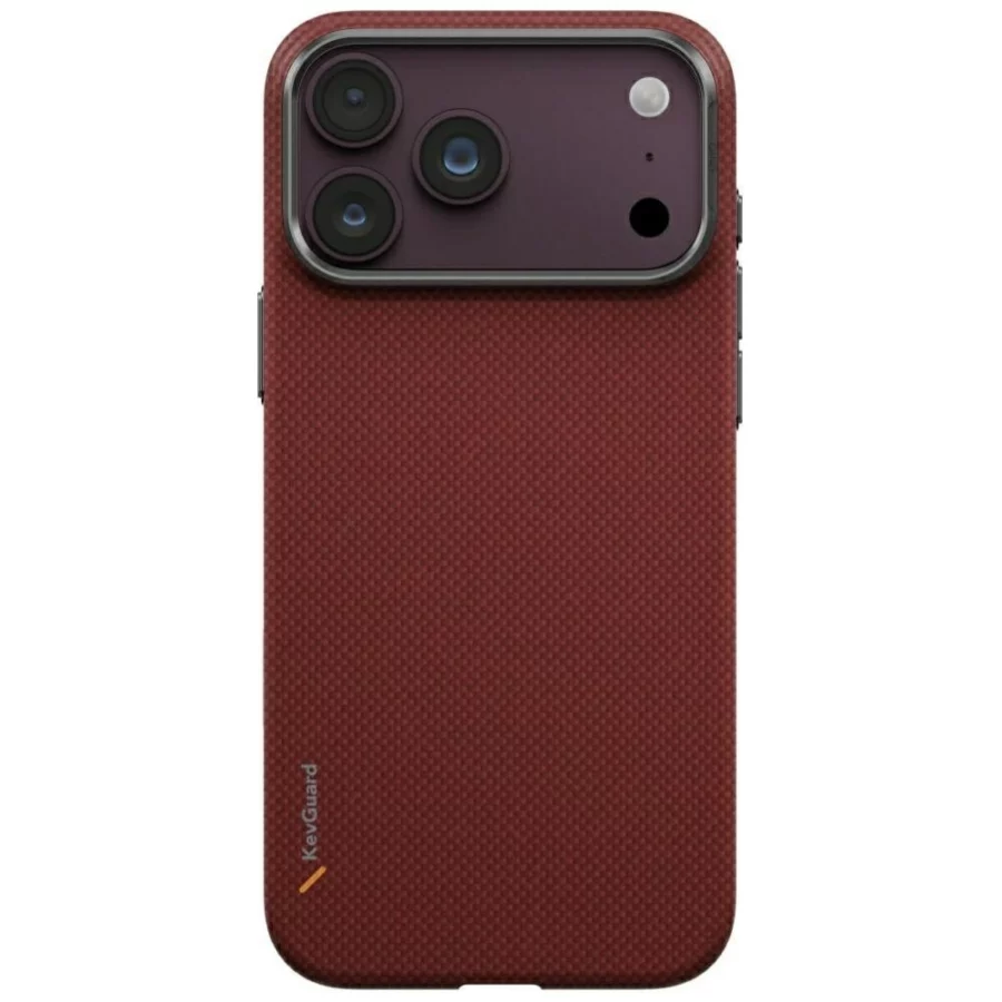 Etui UNIQ Keva EDGE Magclick Charging na iPhone 18 Pro Max / 17 Pro Max - czerwone