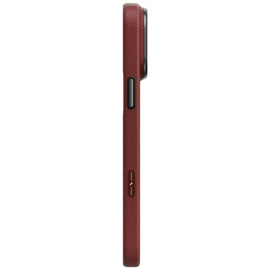 Etui UNIQ Keva EDGE Magclick Charging na iPhone 18 Pro Max / 17 Pro Max - czerwone