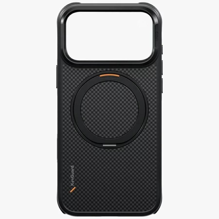Etui UNIQ Keva Mov Magclick Charging na iPhone 18 Pro Max / 17 Pro Max - czarne