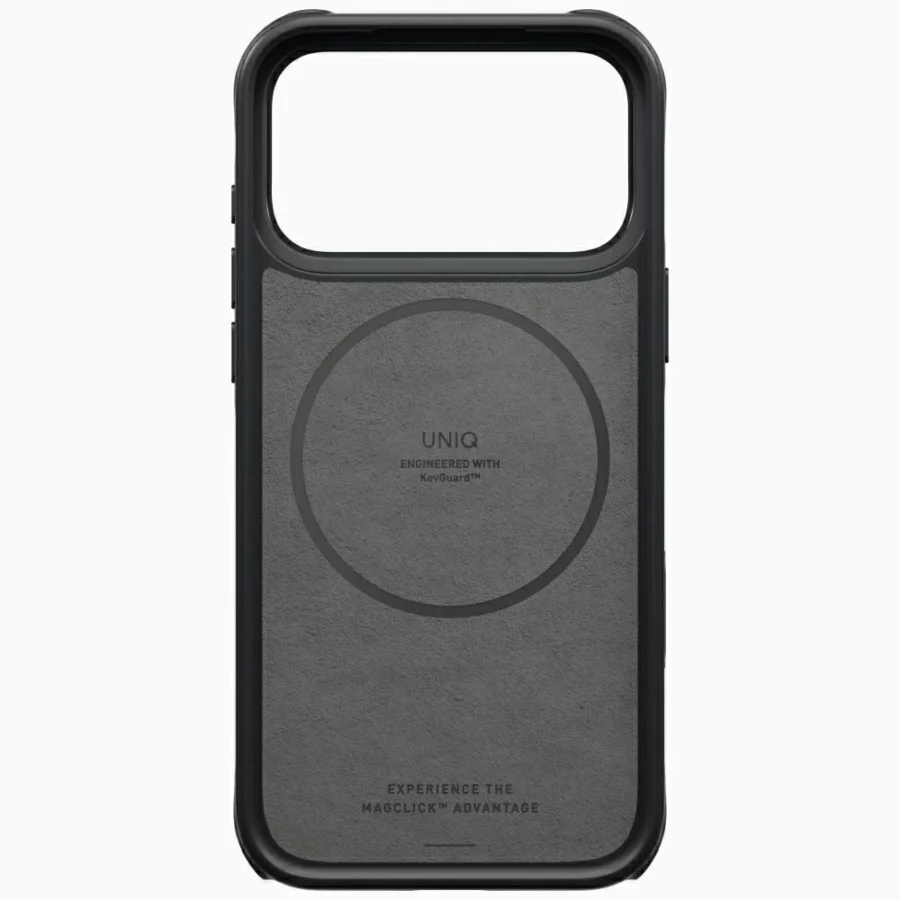 Etui UNIQ Keva Mov Magclick Charging na iPhone 18 Pro Max / 17 Pro Max - czarne
