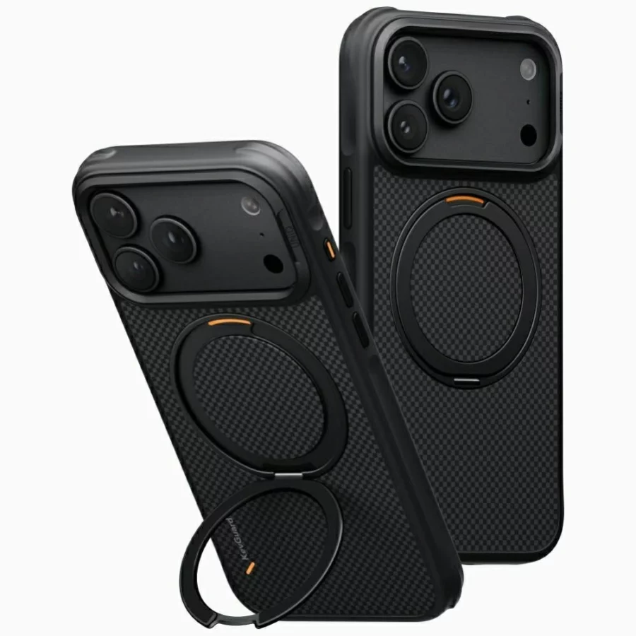 Etui UNIQ Keva Mov Magclick Charging na iPhone 18 Pro Max / 17 Pro Max - czarne