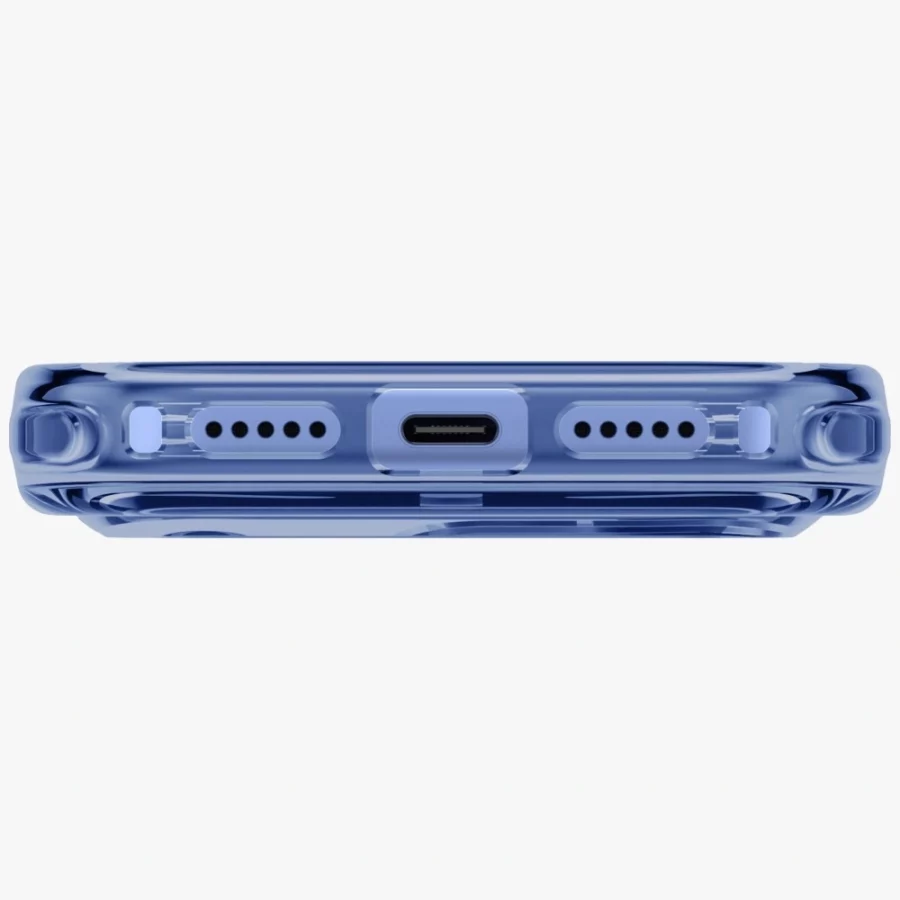 Etui UNIQ LifePro Xtreme Magclick Charging na iPhone 18 Pro / 17 Pro - przezroczysto-niebieskie