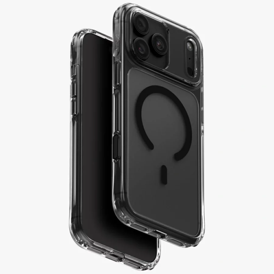 Etui UNIQ LifePro Xtreme Magclick Charging na iPhone 18 Pro Max / 17 Pro Max - przezroczysto-czarne
