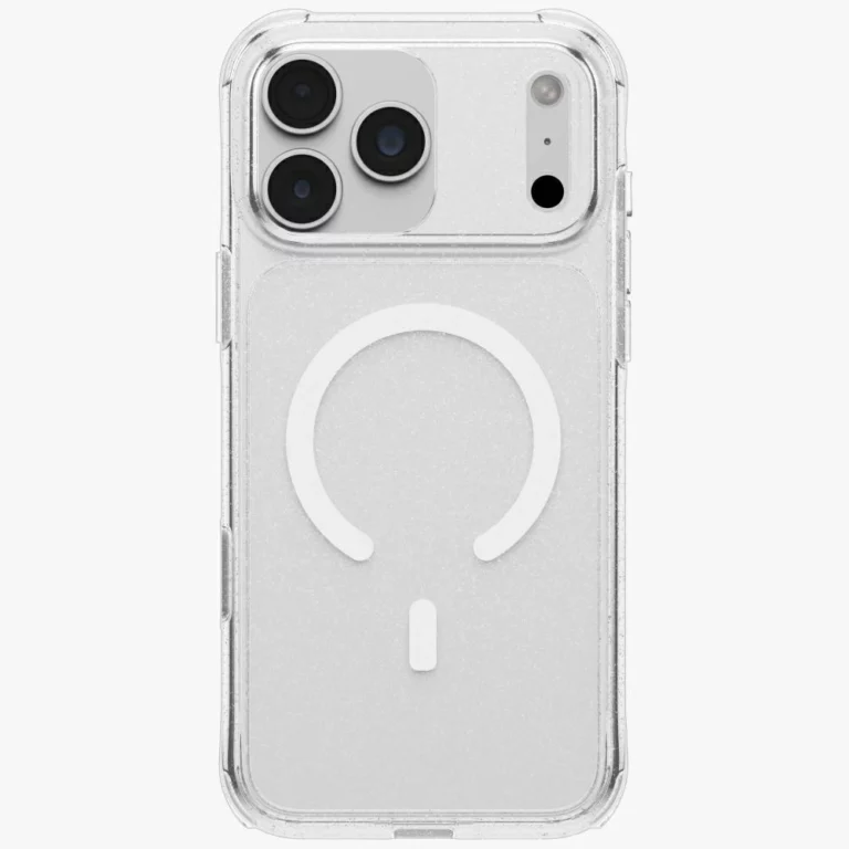 Etui UNIQ LifePro Xtreme Magclick Charging na iPhone 18 Pro Max / 17 Pro Max - przezroczysto-brokatowe
