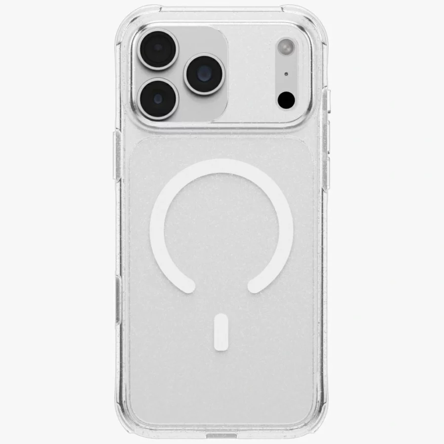 Etui UNIQ LifePro Xtreme Magclick Charging na iPhone 18 Pro Max / 17 Pro Max - przezroczysto-brokatowe