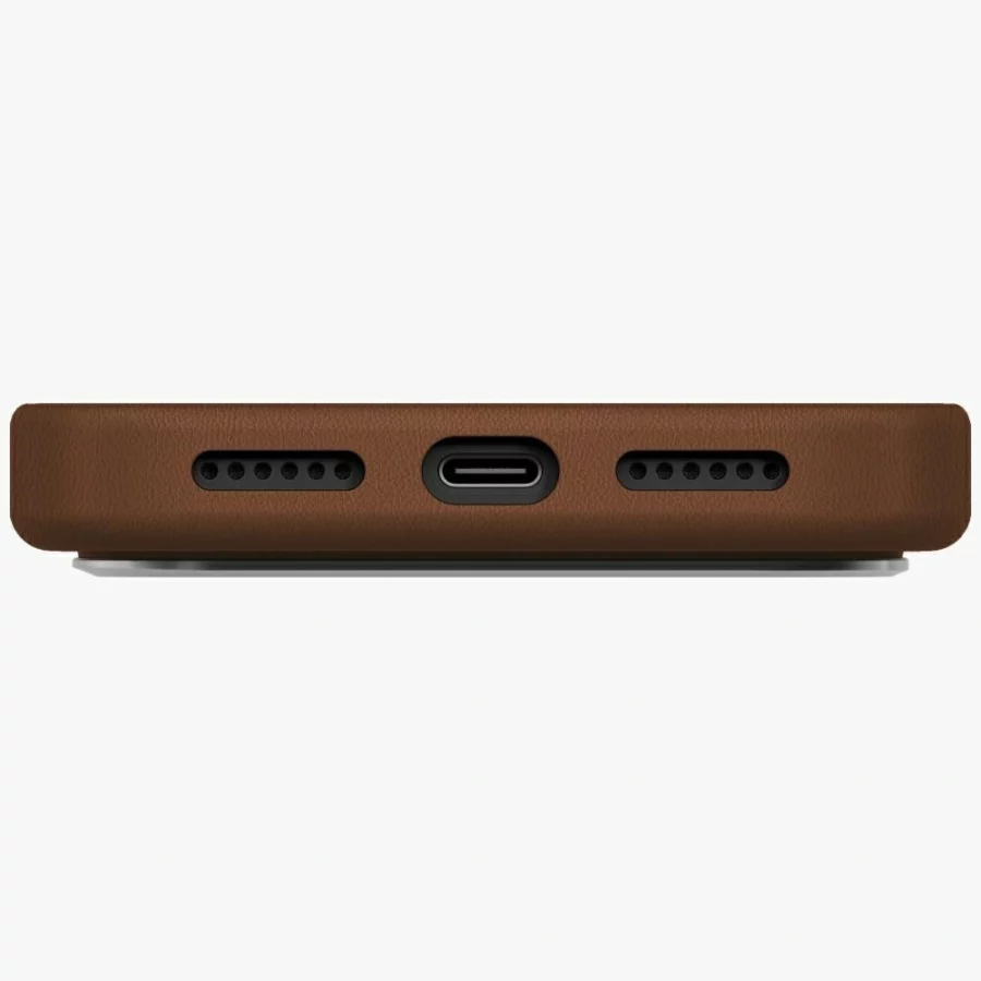 Etui UNIQ Lyden Magclick Charging na iPhone 17 Pro Max - brązowe