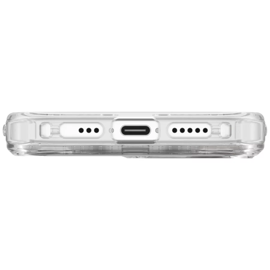 Etui UNIQ Swivix 360 Rotating Kickstand na iPhone 17 - przezroczyste