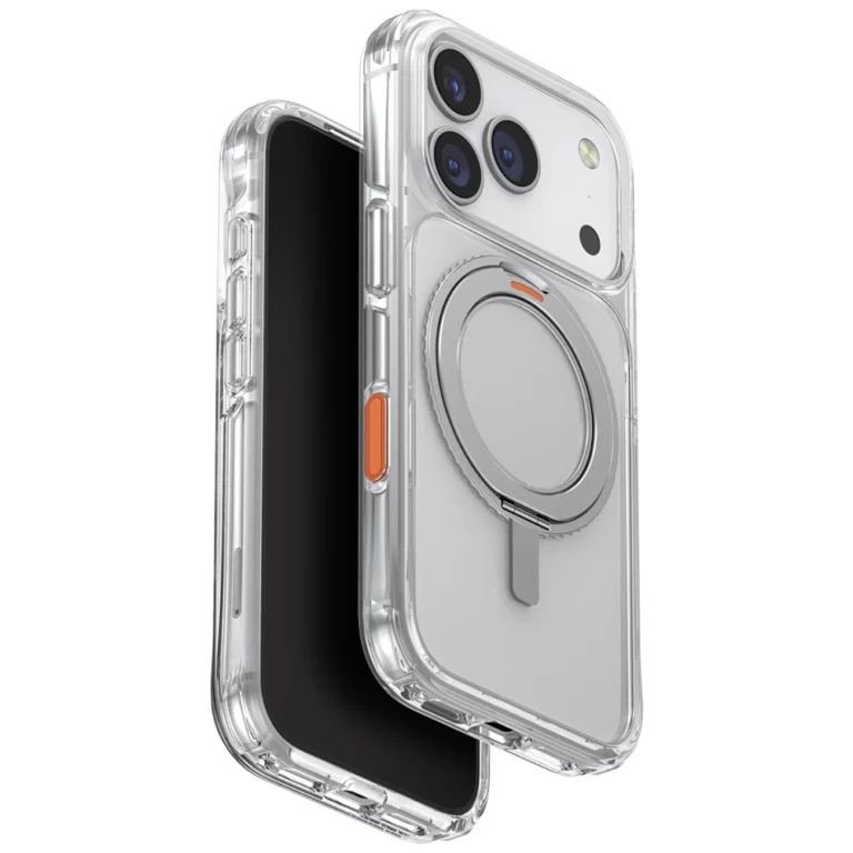 Etu Etui UNIQ Swivix 360 Rotating Kickstand na iPhone 17 Pro - przezroczyst