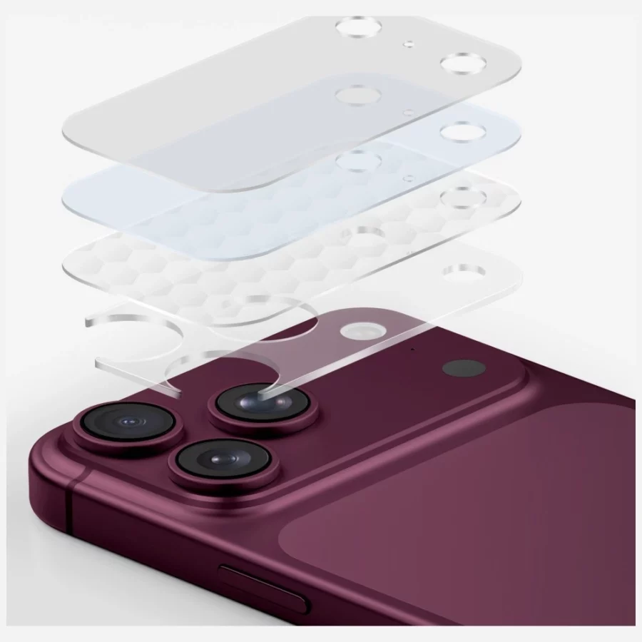 Osłona aparatu UNIQ Optix Aeroshield Camera Module Protector na iPhone 18 Pro Max - przezroczyste