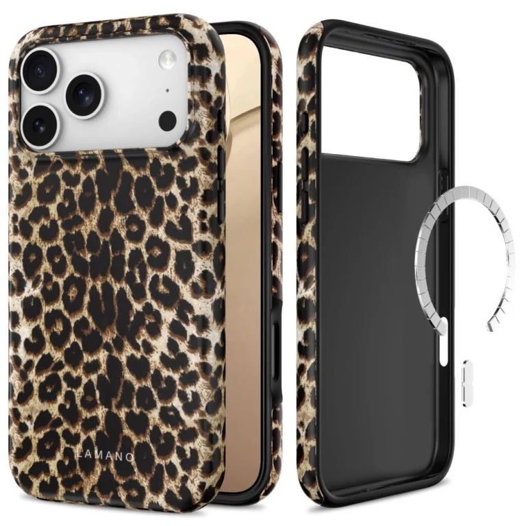 Etui Tech-Protect Lamano MagSafe na iPhone 18 Pro Max / 17 Pro Max - czarno-beżowe