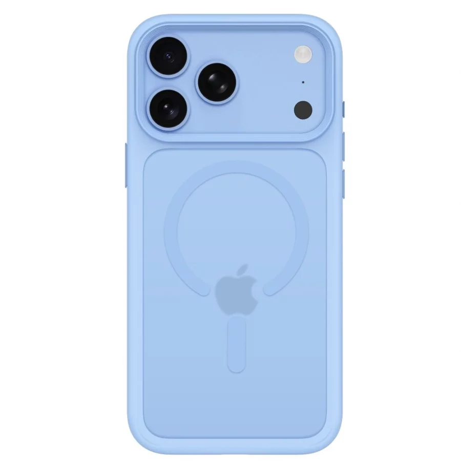 Etui Tech-Protect Magmat Magsafe CC na iPhone 18 Pro Max / 17 Pro Max - jasnoniebieskie matowe