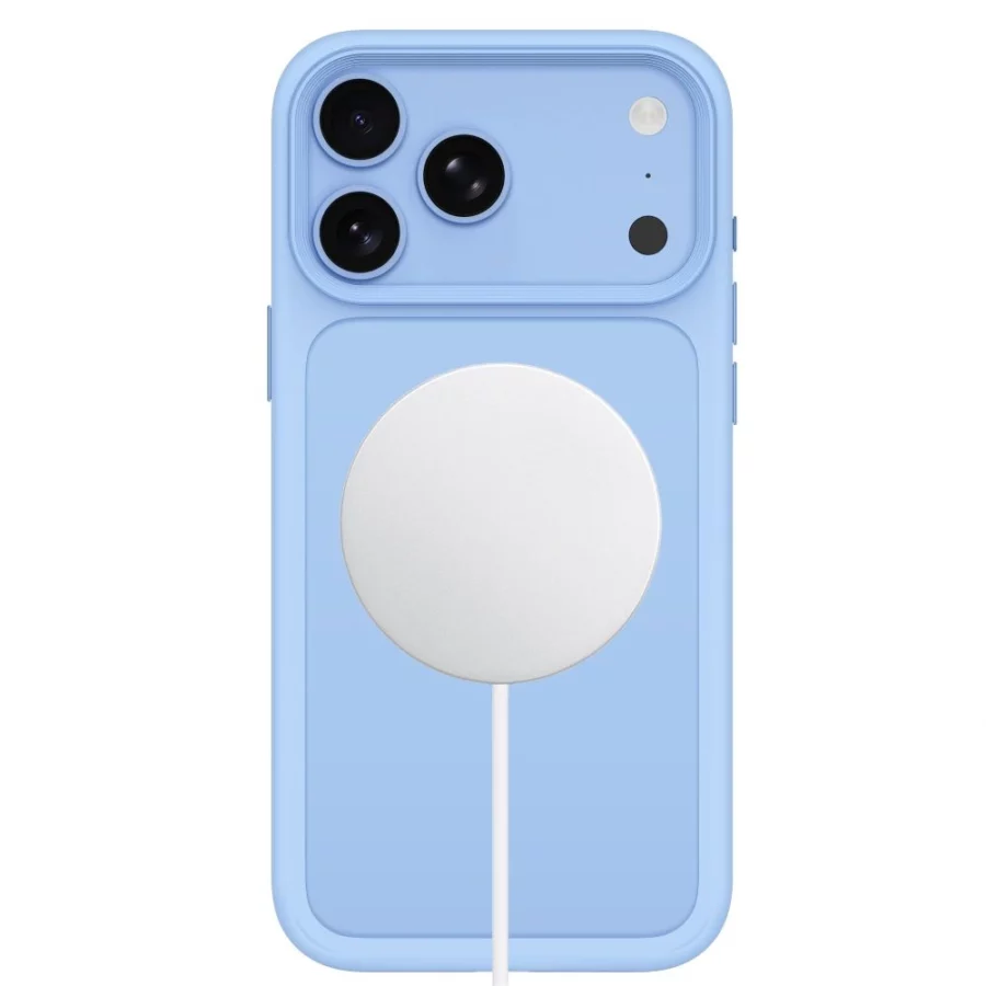 Etui Tech-Protect Magmat Magsafe CC na iPhone 18 Pro Max / 17 Pro Max - jasnoniebieskie matowe