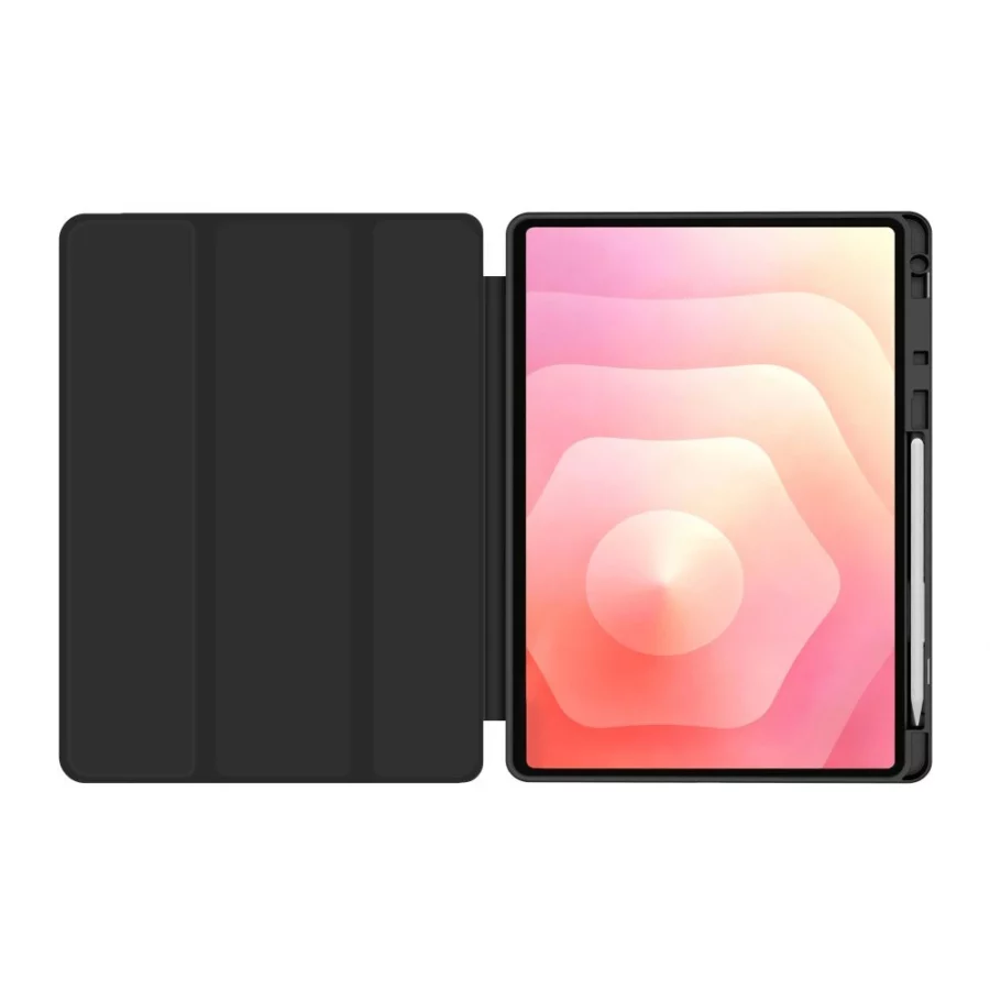 Etui Tech-Protect SmartCase Pen na Samsung Galaxy Tab S12+ 12.4" X840 / X846B - czarne