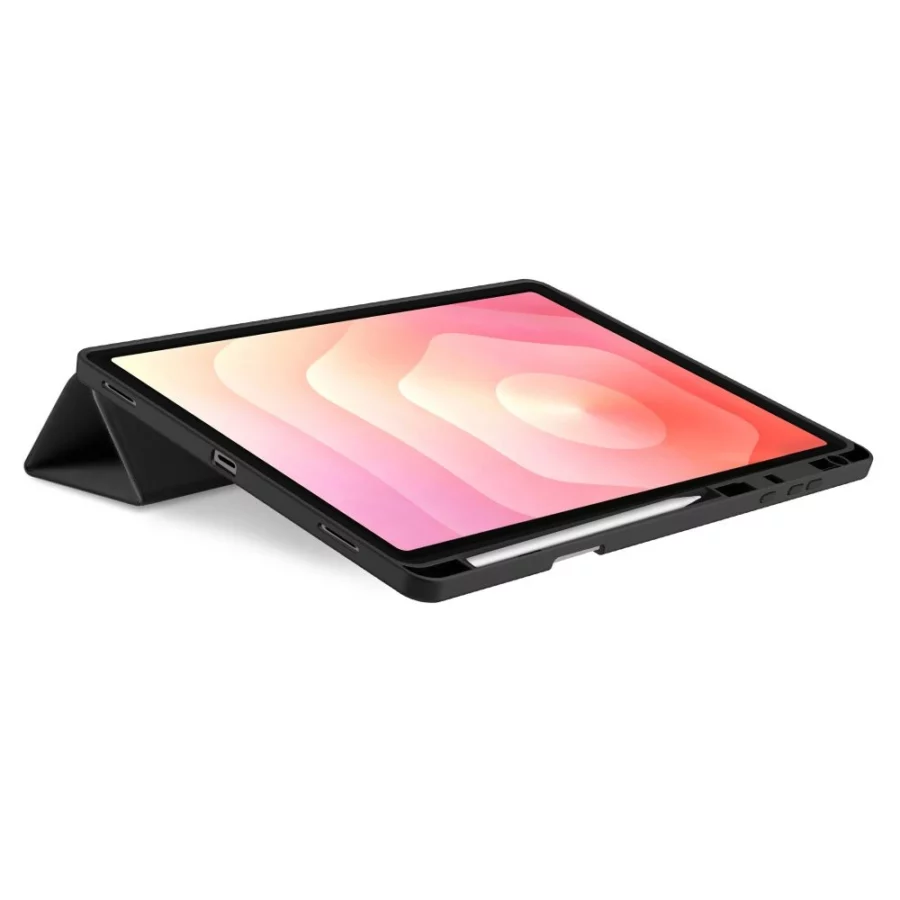 Etui Tech-Protect SmartCase Pen na Samsung Galaxy Tab S12+ 12.4" X840 / X846B - czarne
