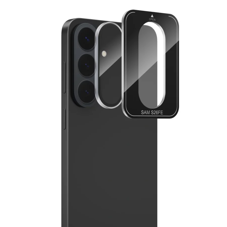 Szkło hartowane na aparat Tech-Protect Camring Fit+ na Samsung Galaxy S26 FE