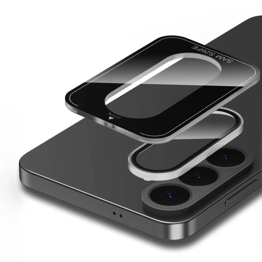 Szkło hartowane na aparat Tech-Protect Camring Fit+ na Samsung Galaxy S26 FE