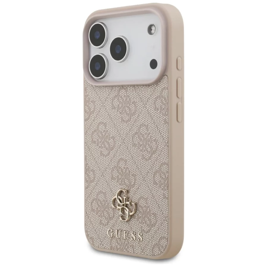 Etui Guess 4G Small Classic Logo MagSafe na iPhone 18 Pro / 17 Pro - różowe